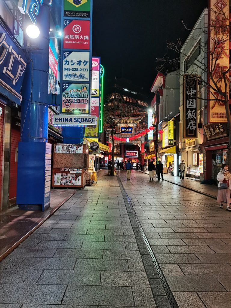 横浜中華街の風景